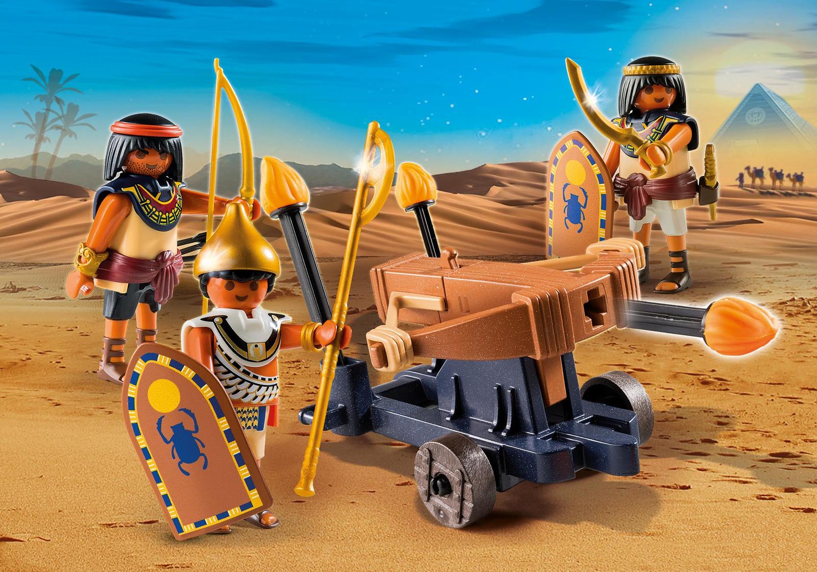 Playmobil: History - Egyptian Troop with Ballista image