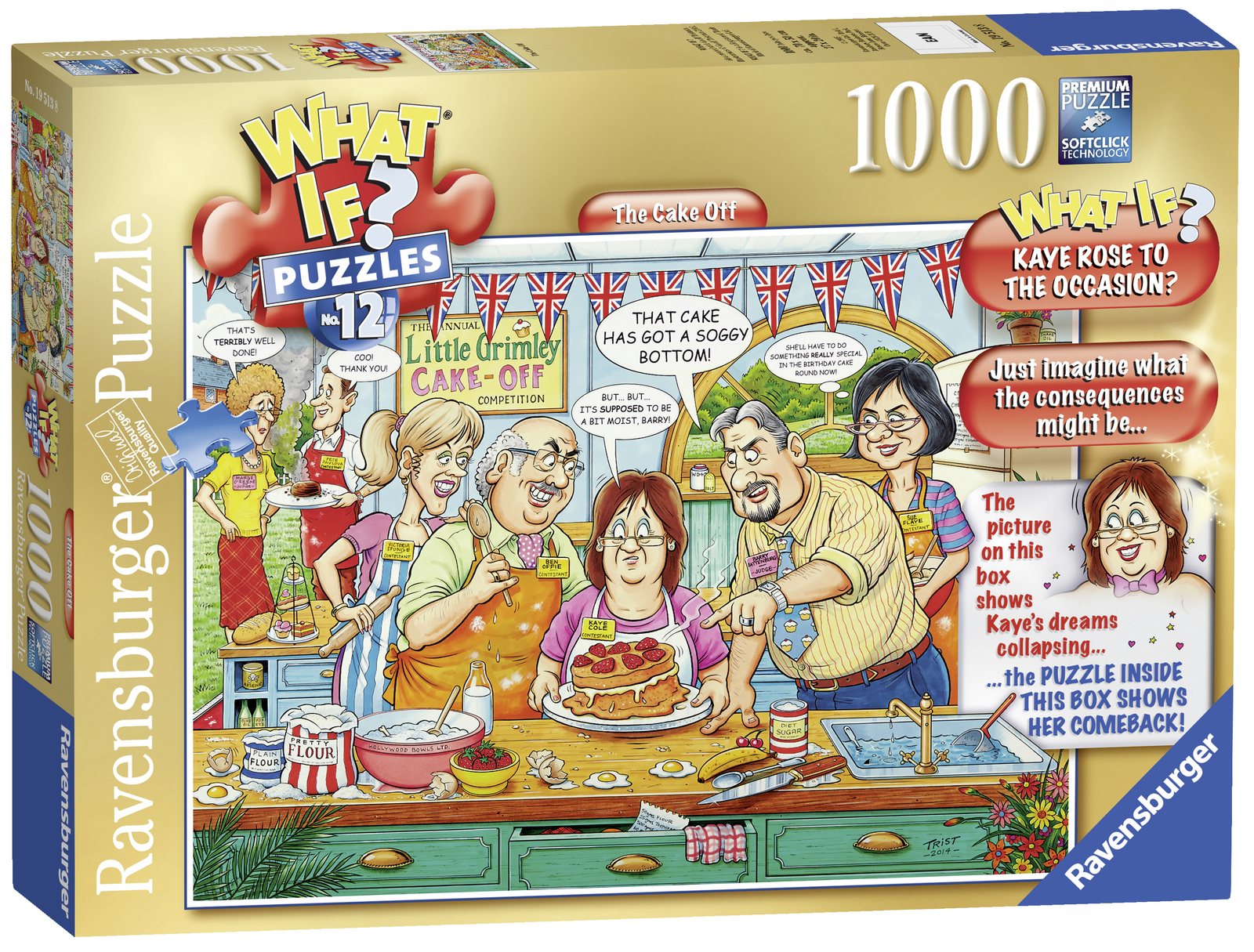 Ravensburger: 1,000 Piece Puzzle - What If? (The Cake) image