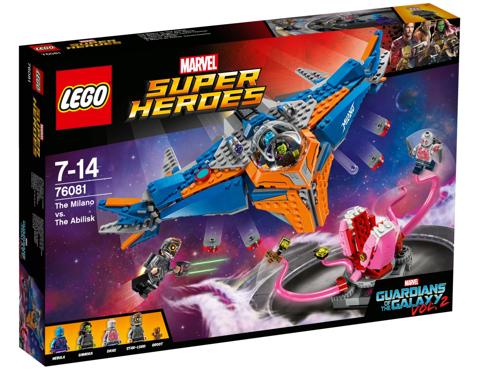 LEGO Super Heroes: The Milano vs. The Abilisk (76081)