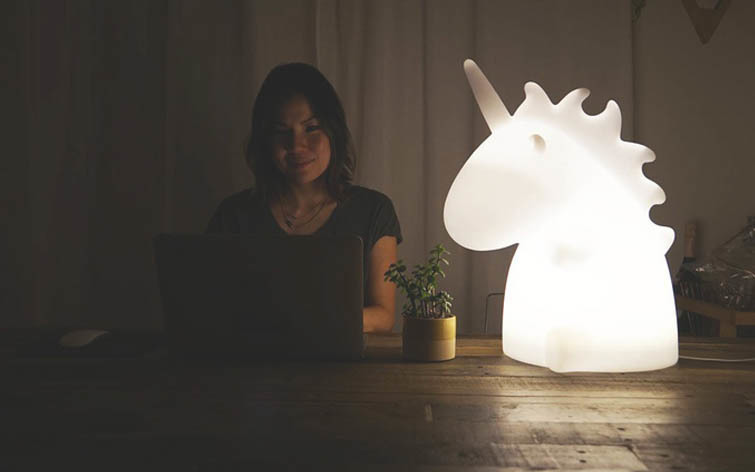 The Giant Unicorn Lamp image