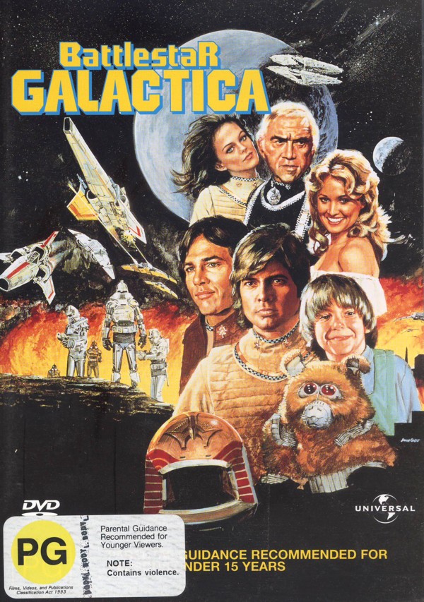 Battlestar Galactica on DVD image