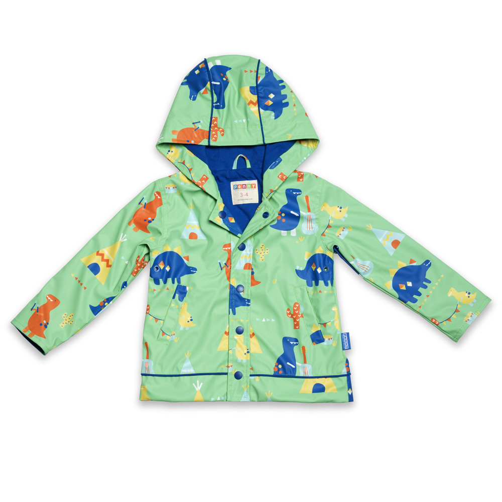 Raincoat Dino Rock - Size 3-4 image