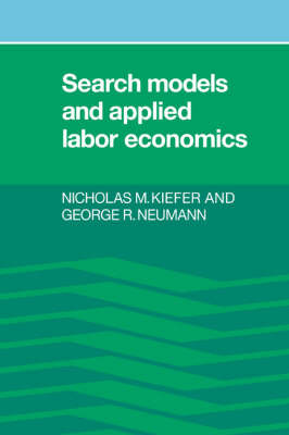 Search Models and Applied Labor Economics by Nicholas M. Kiefer image