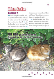 Lolcat Bible In Teh Beginnin Ceiling Cat Maded Teh Skiez An Da