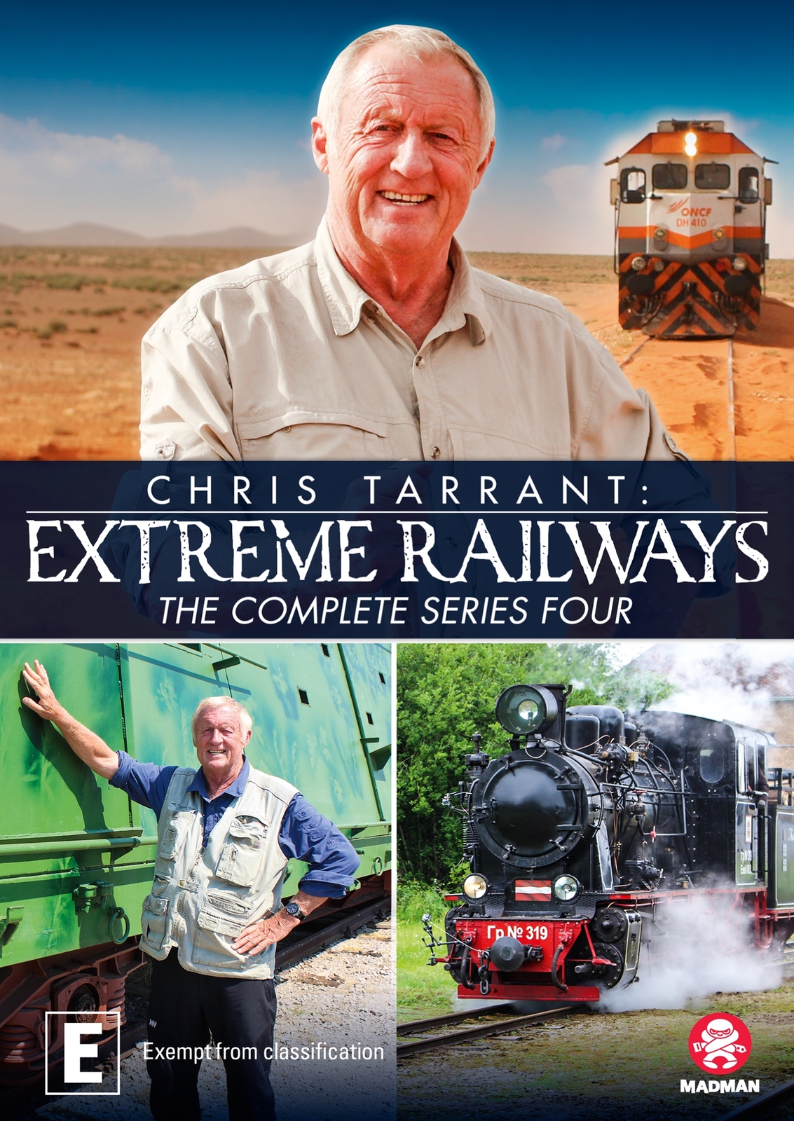 Chris Tarrant's Extreme Railways: Series 4 on DVD image