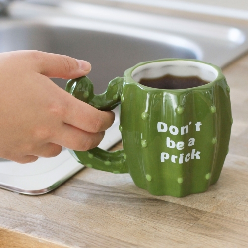 Cactus Mug - Don't be a prick image