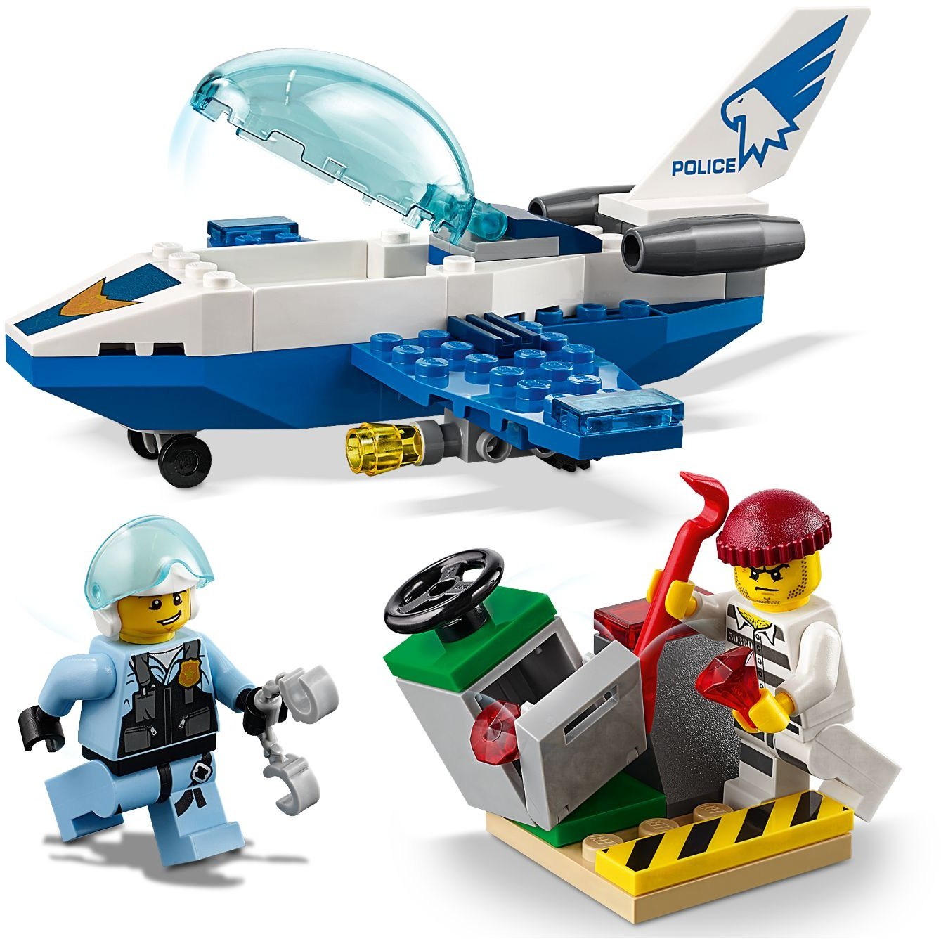 LEGO City - Sky Police Jet Patrol (60206) image