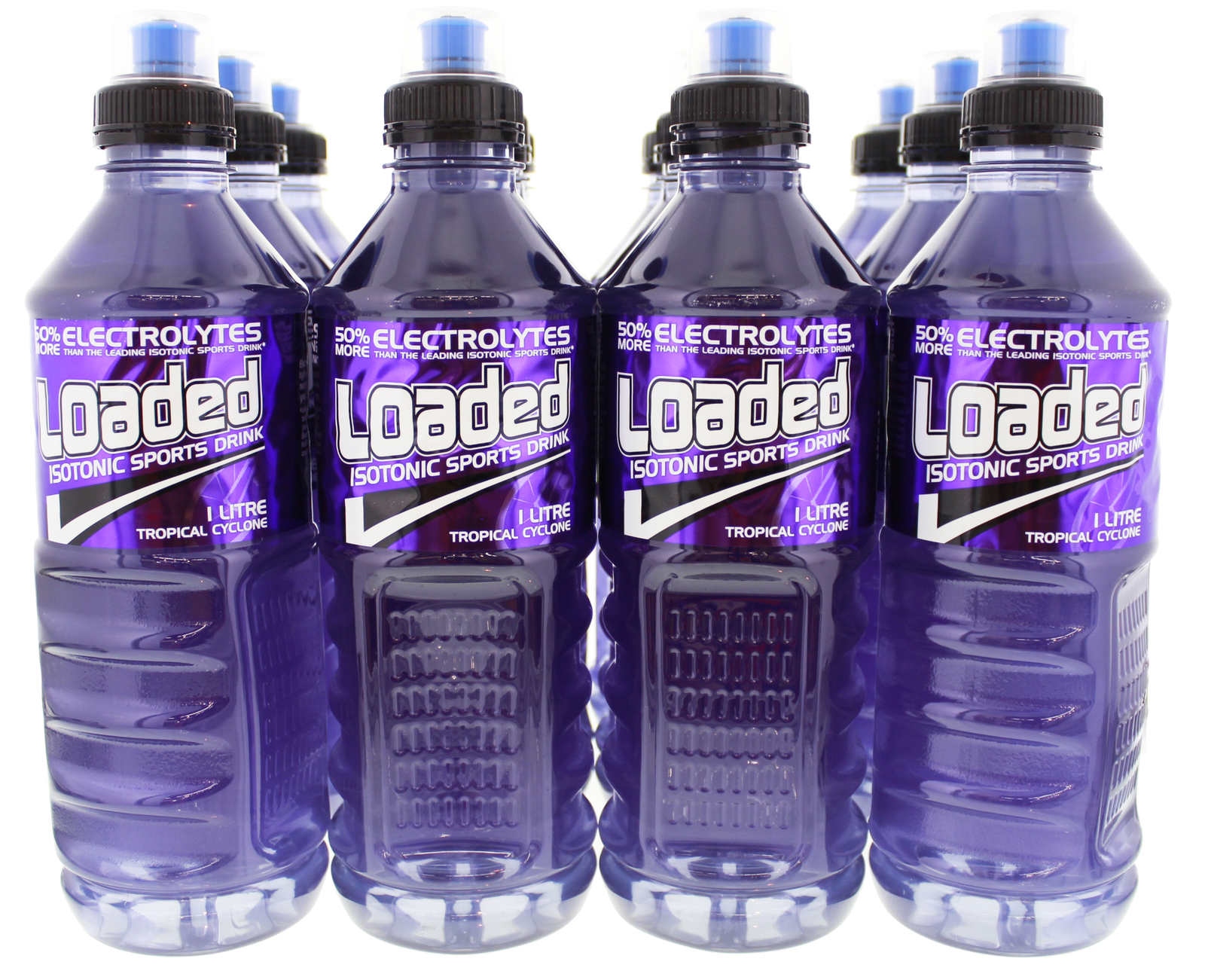 Loaded Sports Drink - Tropical Cyclone 1L (12 Pack) image