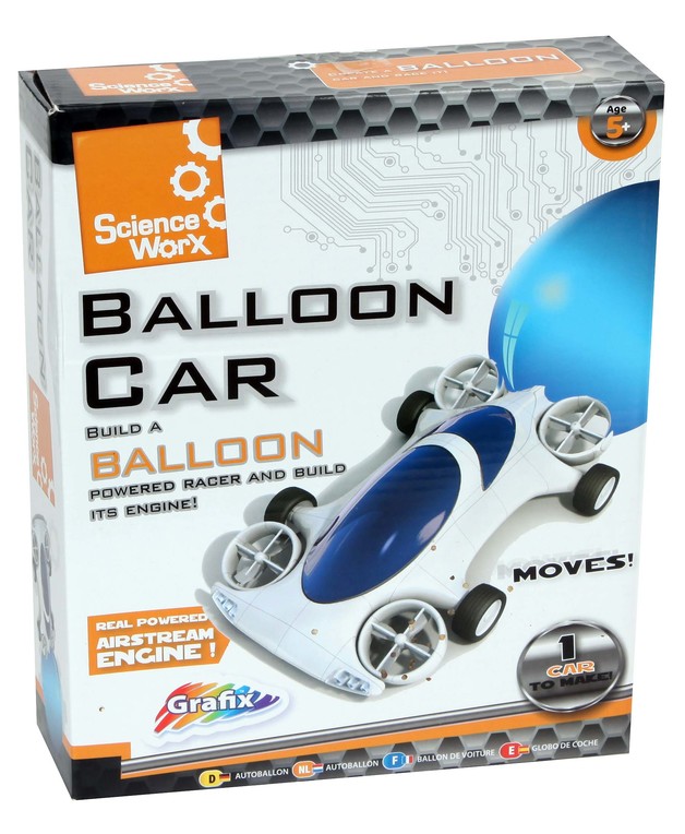 Buy Science Worx Balloon Car Kit at Mighty Ape NZ