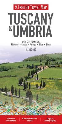 Tuscany and Umbria Insight Travel Map image