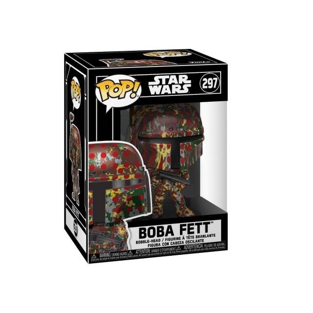 Boba Fett (Futura) Pop! Vinyl Figure + Protector image