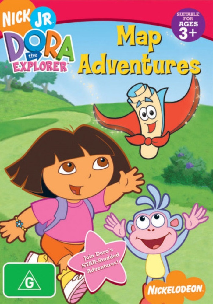 Dora The Explorer - Map Adventures on DVD