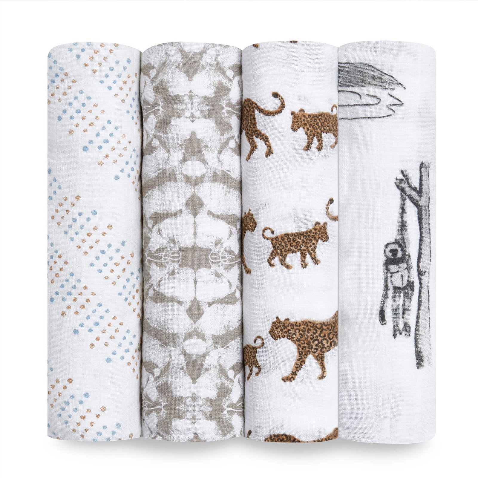 Hear Me Roar Classic Swaddles (4 Pack) image