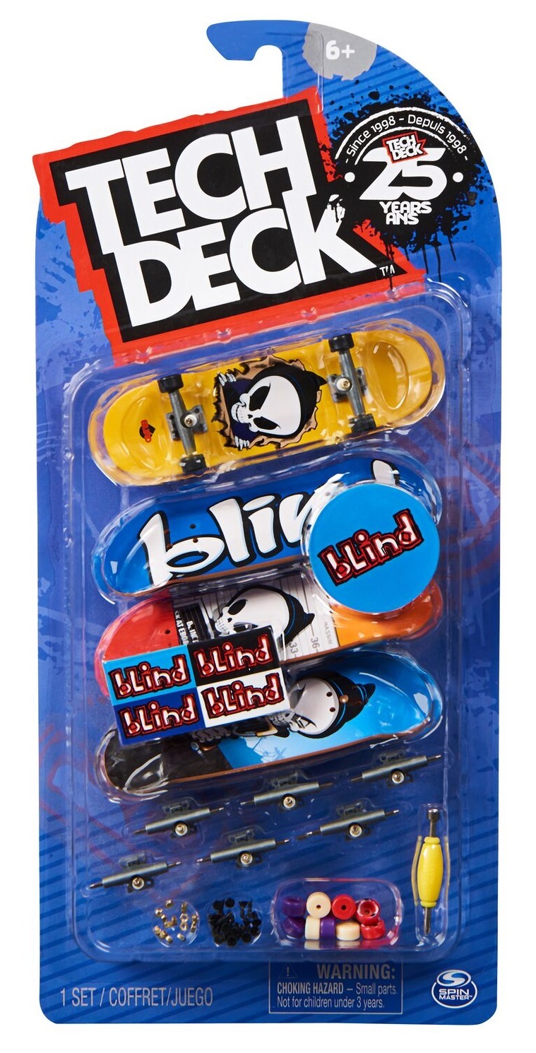 Buy Tech Deck Fingerboards 4Pack at Mighty Ape NZ