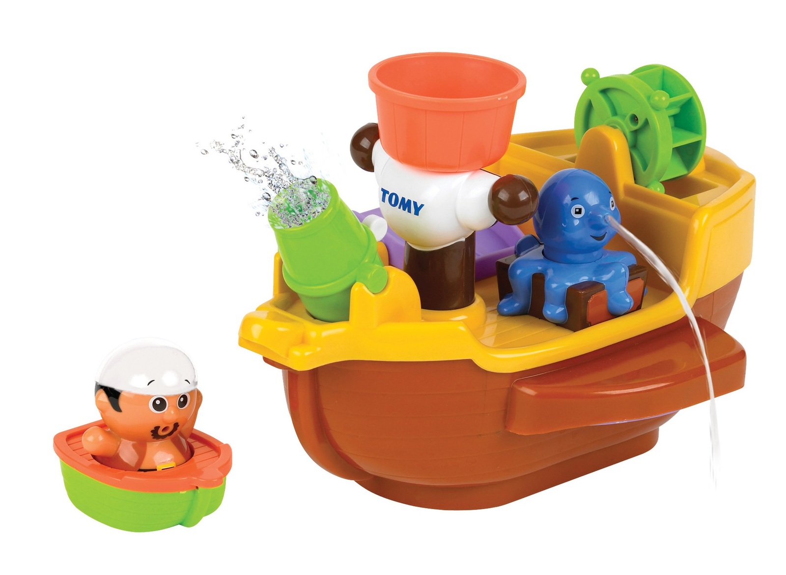 Tomy: Pirate Bath Ship - Bath Toy