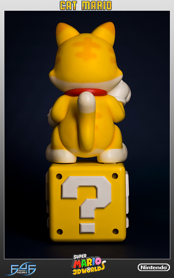 Super Mario - Cat Mario Statue image