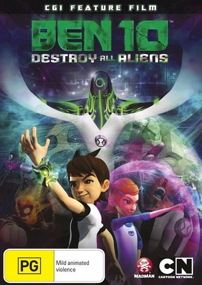 Ben 10: Destroy All Aliens (CGI Feature Film) on DVD