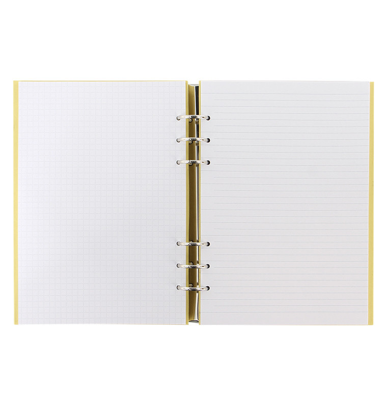 Filofax - A5 Pastels Clipbook - Lemon image