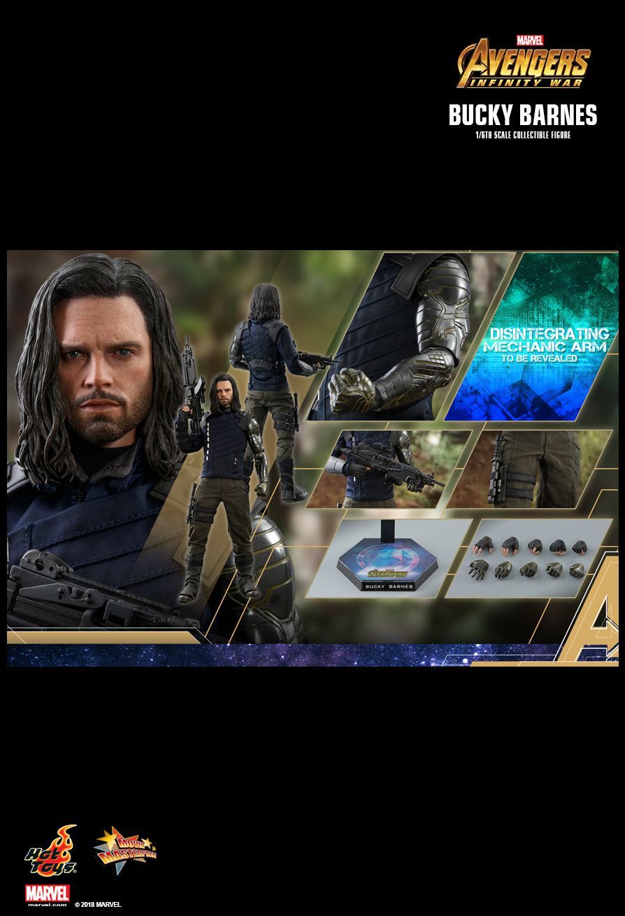 Avengers Infinity War: Bucky Barnes - 12" Articulated Figure image