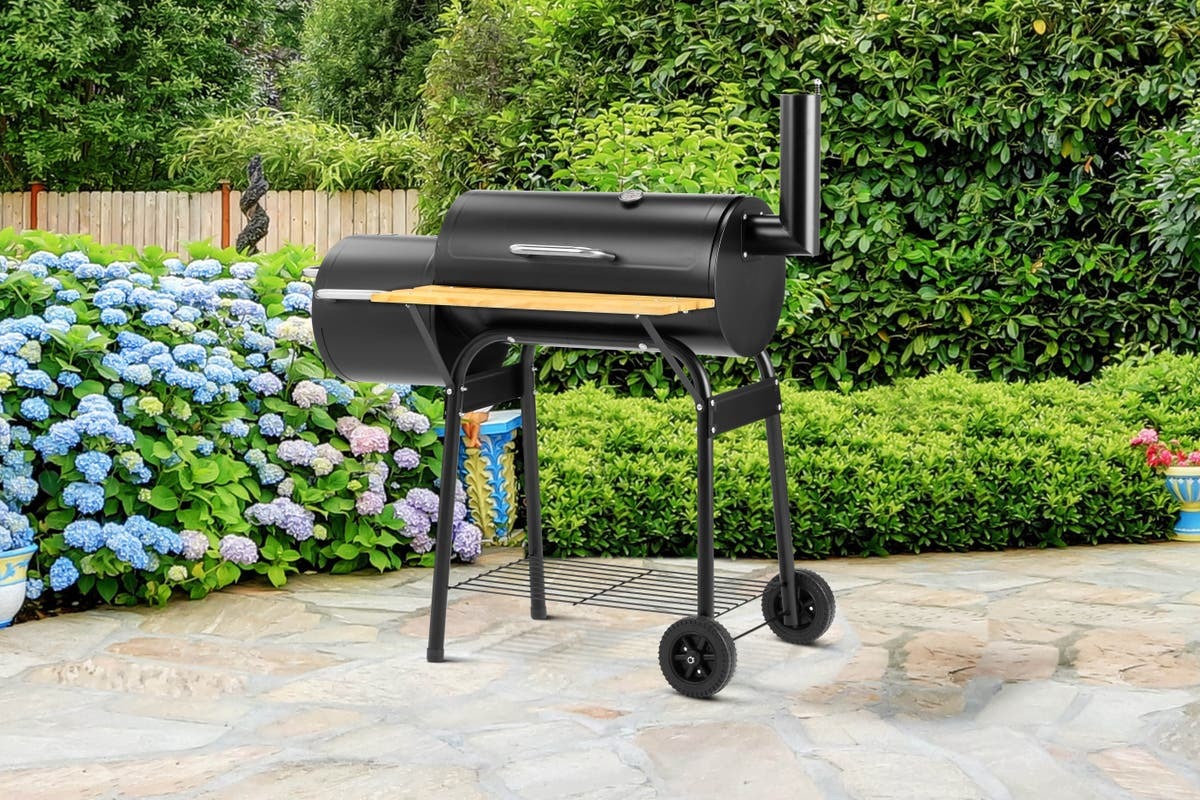 Cookmaster Charcoal Smoker Grill BBQ image