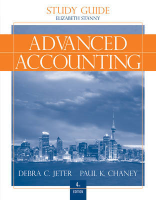 Advanced Accounting: Study Guide with Working Papers in Excel on Paperback by Debra C. Jeter