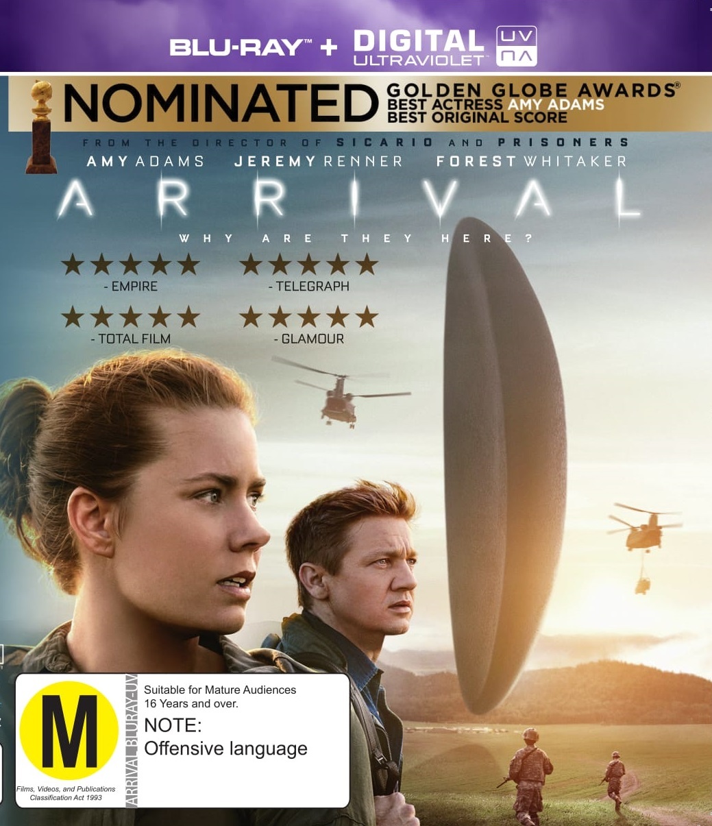 Arrival on Blu-ray