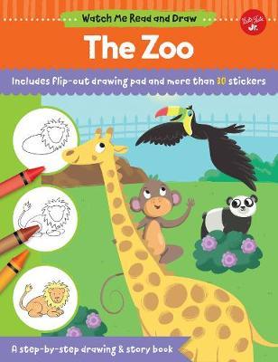 Watch Me Read and Draw: The Zoo by Samantha Chagollan image