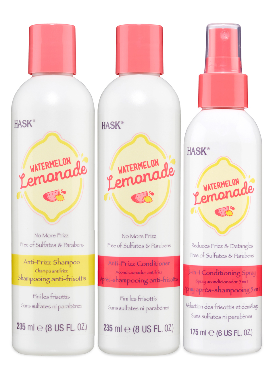 Hask Anti-Frizz Hair Gift Set - Watermelon image