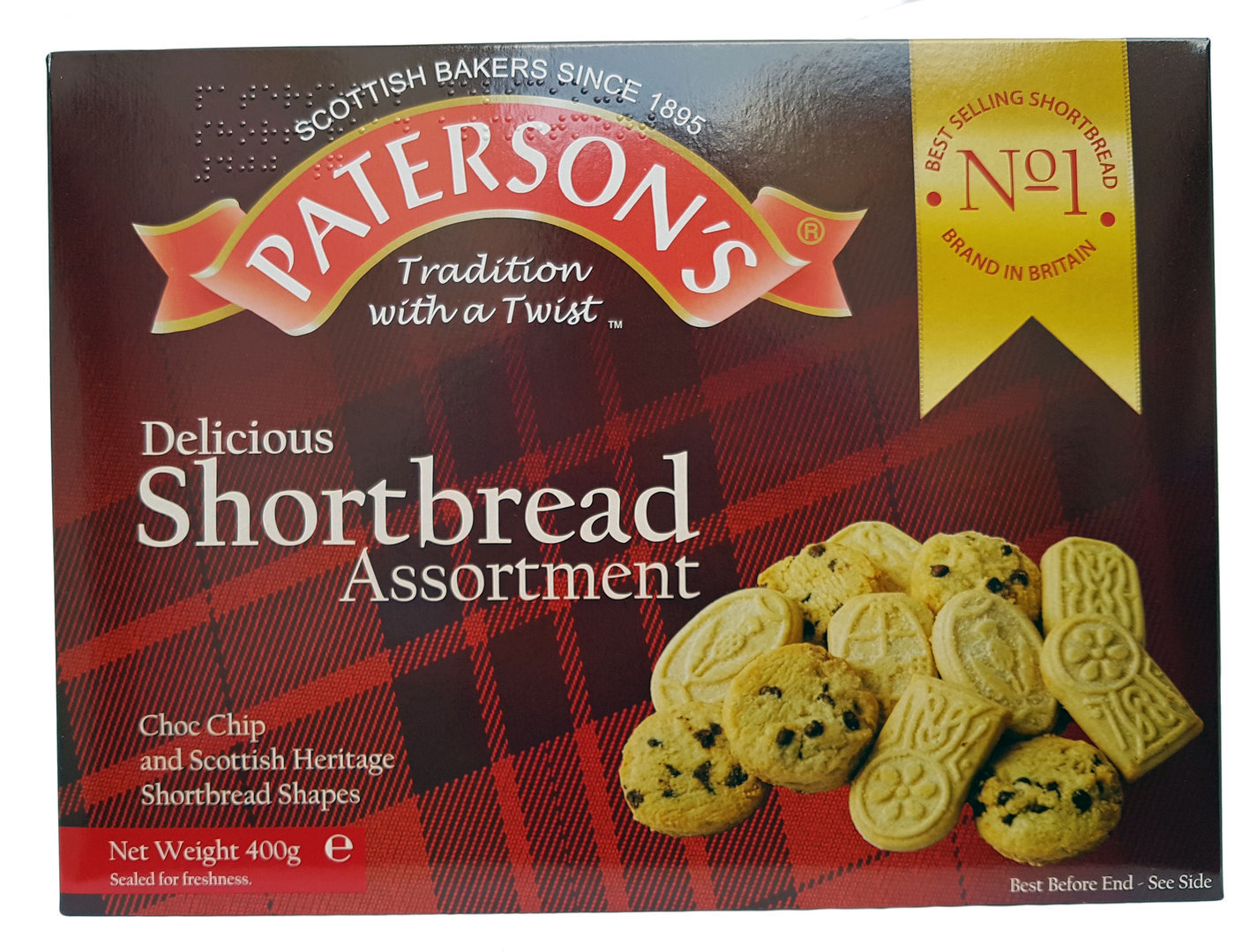 Paterson's Choc Chip & Shortbread Assortment 400g