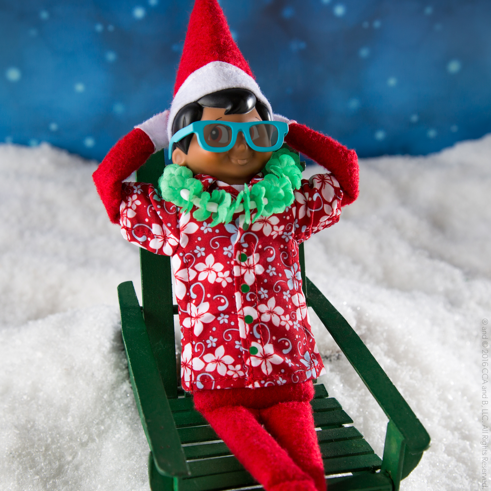 Elf on the Shelf: 2018 Couture - Hawaiian Shirt image