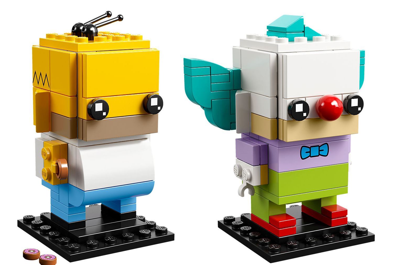 LEGO Brickheadz: Homer Simpson & Krusty the Clown (41632)