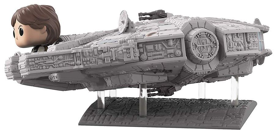 Star Wars: Han Solo & Millennium Falcon - Deluxe Pop! Vinyl Figure image