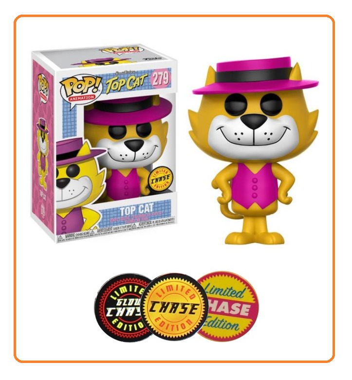 Hanna-Barbera - Top Cat Pop! Vinyl Figure (with a chance for a Chase version!) image