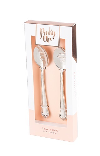 Pinky Up: Stir Things Up Tea Spoons - (Set of 2)