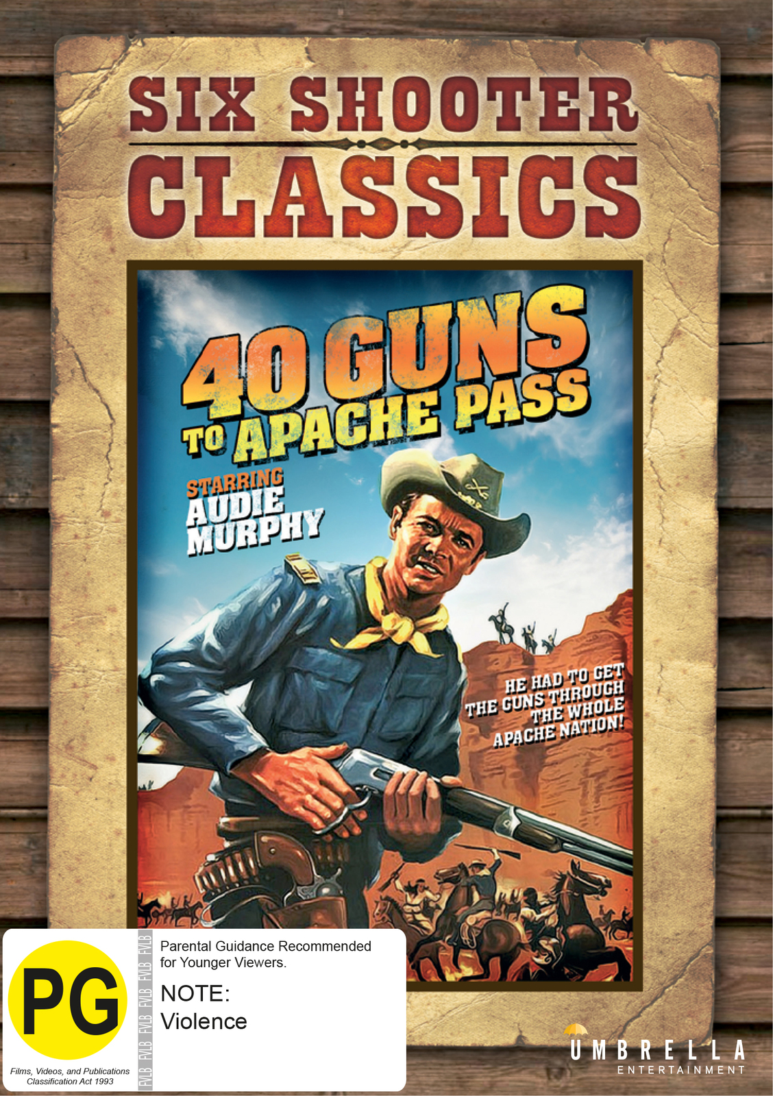 40 Guns To Apache Pass (Six Shooter Collection) | DVD | Buy Now | at