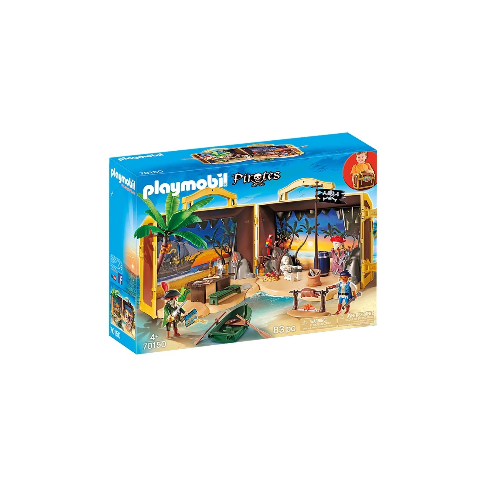 Buy Playmobil Pirate Island Take Along at Mighty Ape NZ