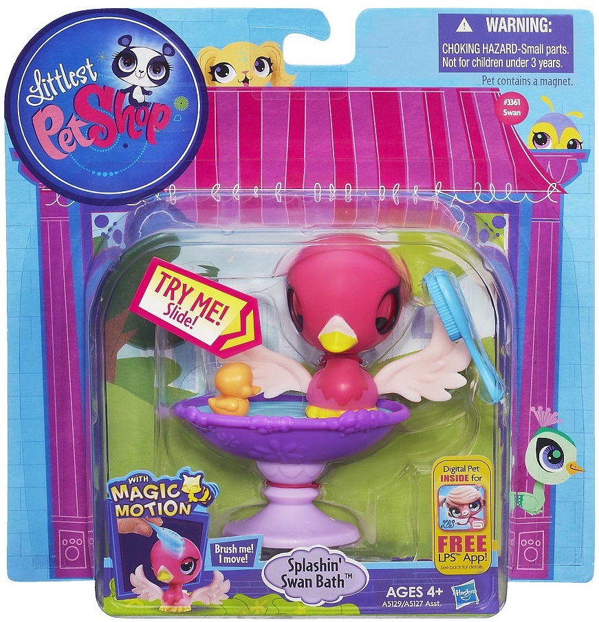 littlest pet shop swan