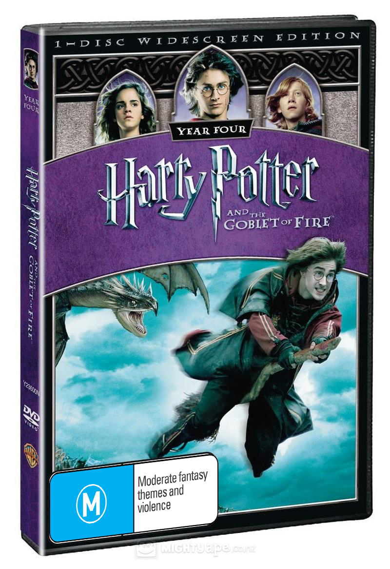 Harry Potter and the Goblet of Fire - 1 Disc (New Packaging) on DVD