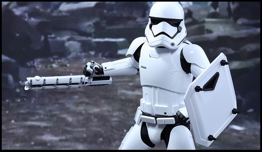 12" Finn & First Order Riot Control Stormtrooper image