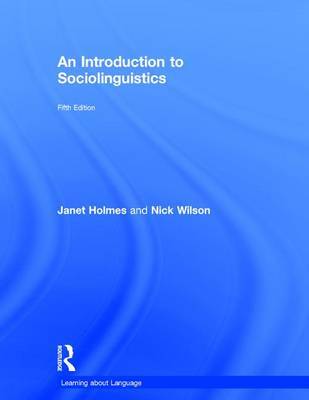 An Introduction to Sociolinguistics by Janet Holmes image