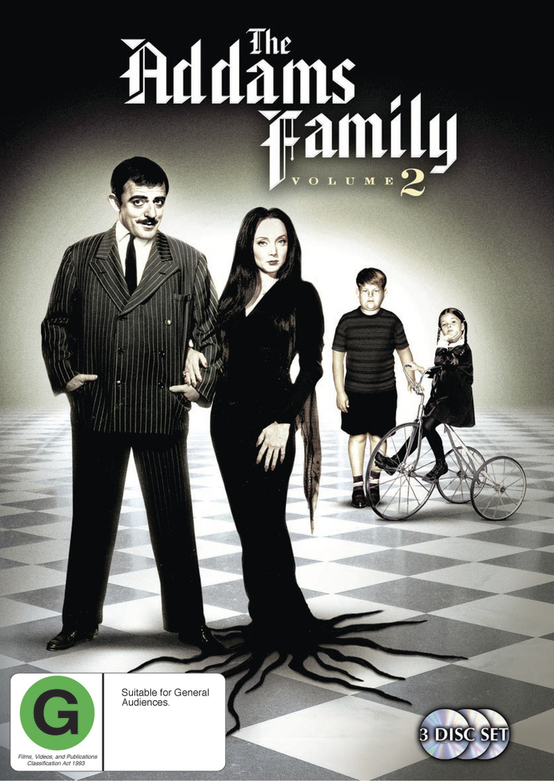 The Addams Family (1964) - Vol. 2 (3 Disc Set) on DVD image