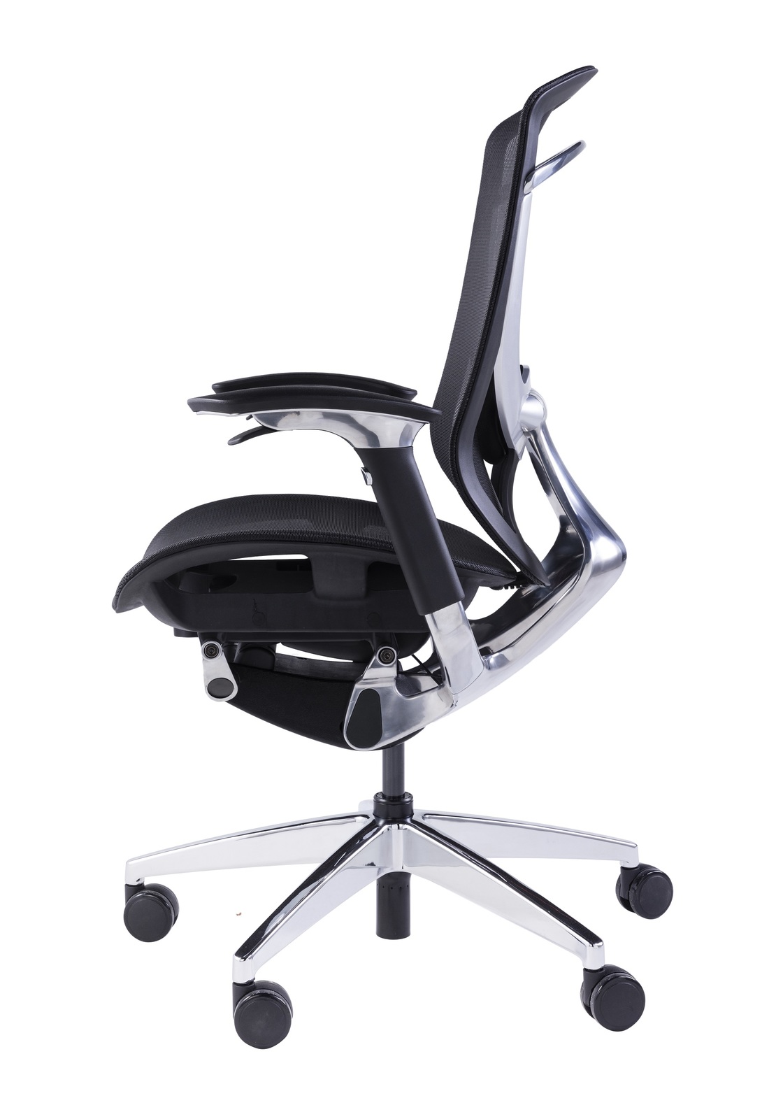 GT X-Pace Gaming & Office Chair - Black & Chrome