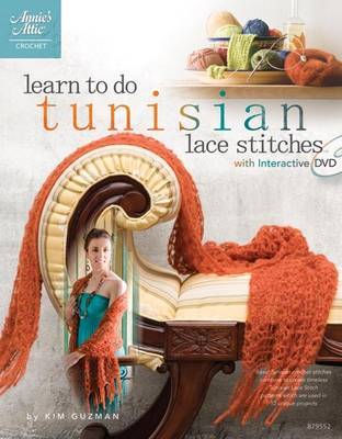 Learn to Do Tunisian Lace Stitches by Kim Guzman image