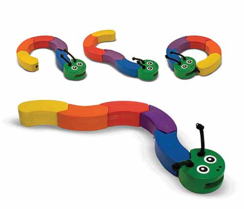 First Play Caterpillar Grasping Toy - Melissa & Doug image