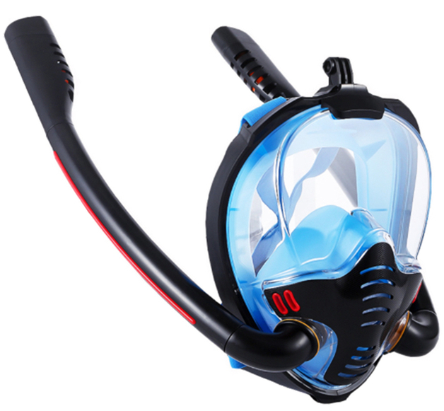 Buy Dual Vent Full Face Snorkel Mask Large at Mighty Ape NZ