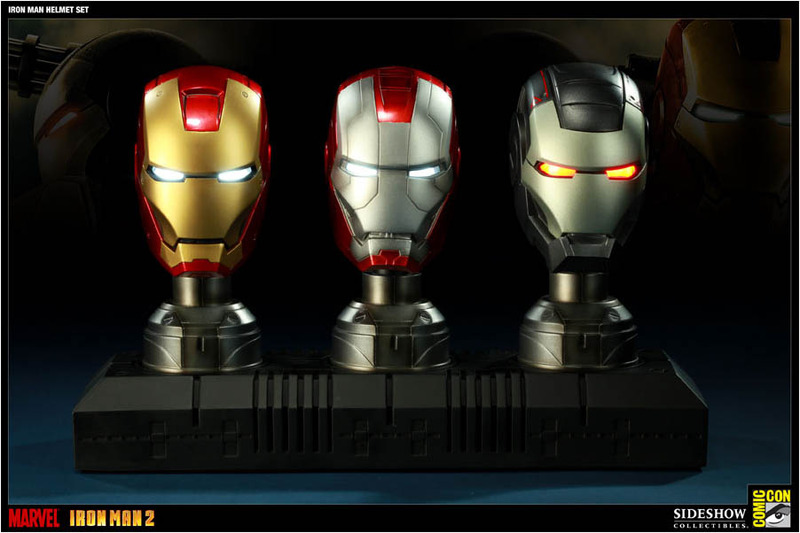 Iron Man Helmet Replica Exclusive Set