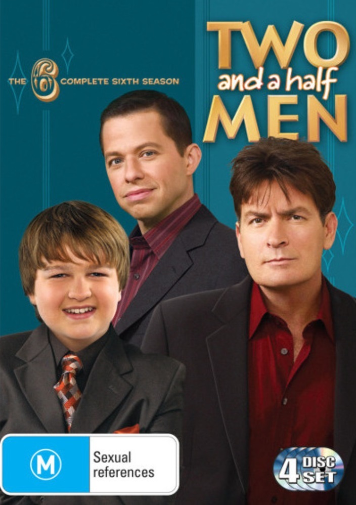 Two and a Half Men - The Complete 6th Season (4 Disc Set) on DVD image