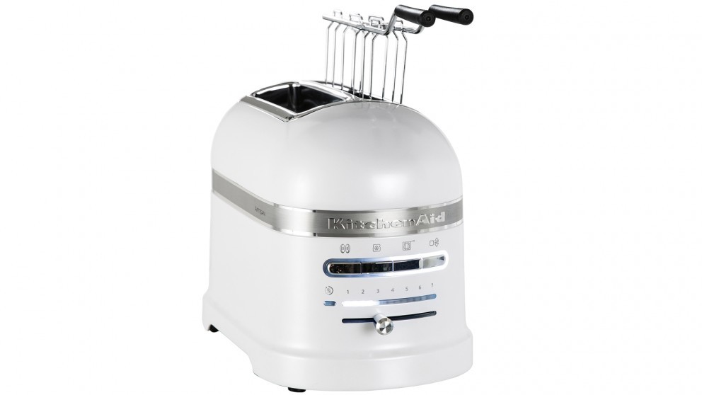 KitchenAid Proline 2 Slice Toaster Frosted Pearl at Mighty Ape NZ
