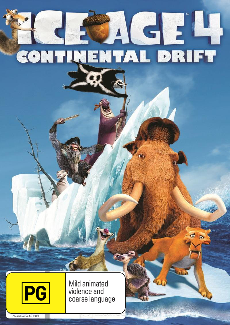 Ice Age 4: Continental Drift on DVD image