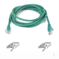 Belkin 2m Green CAT5e Snagless Patch Cable Belkin 2m Green CAT5e Snagless Patch Cable